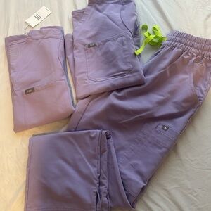 Figs Lavender Scrub Set